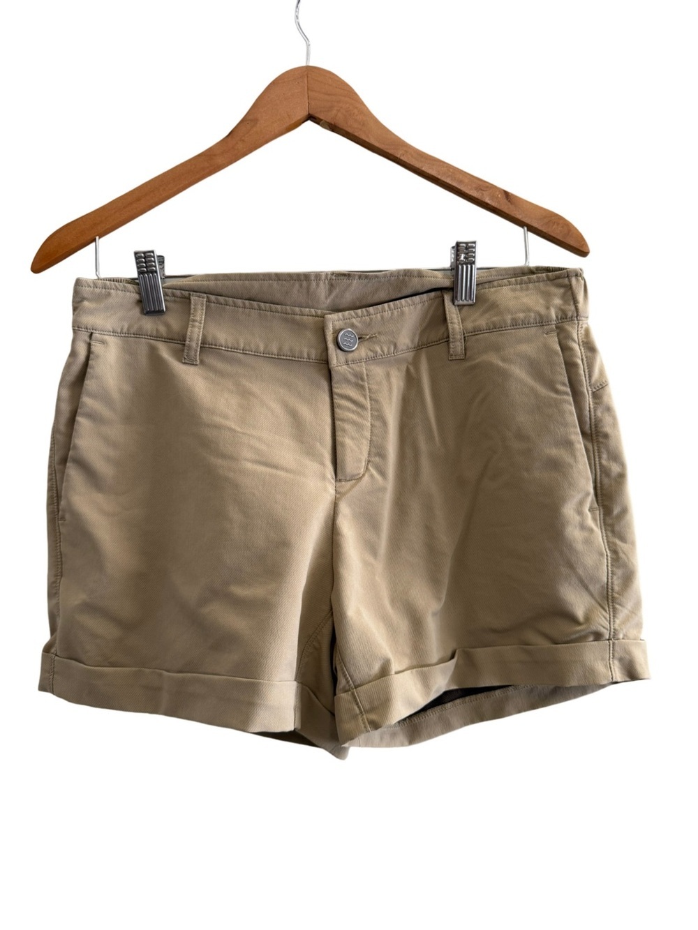 FREE FLY Shorts Tan Size Medium